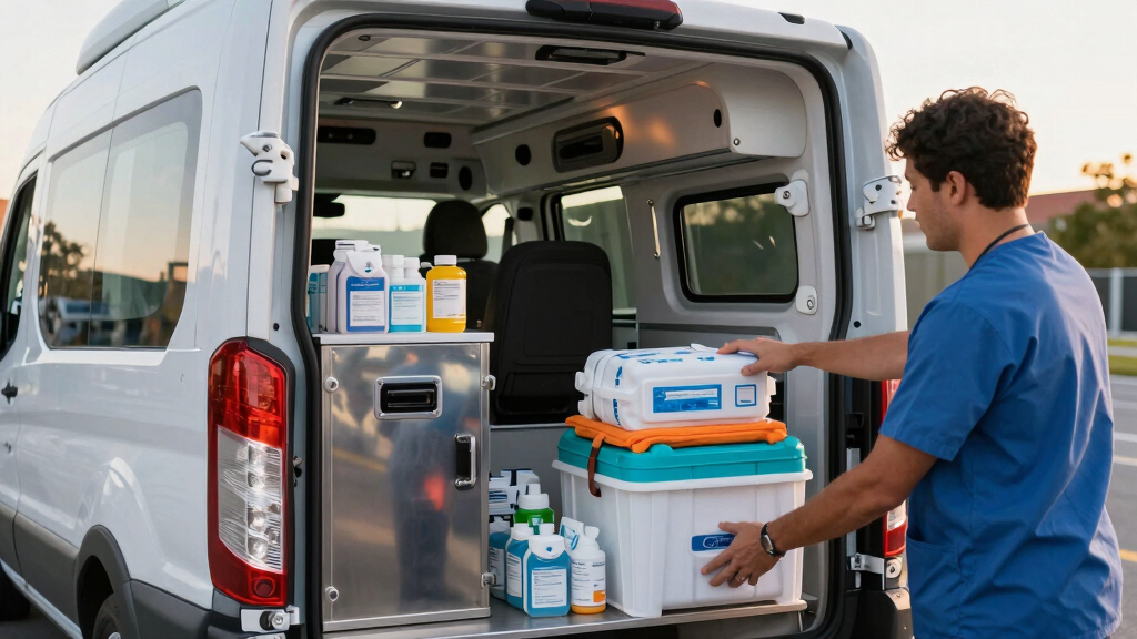 best Ford Transit mobile clinic equipment