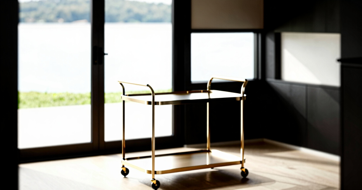 best luxury bar cart