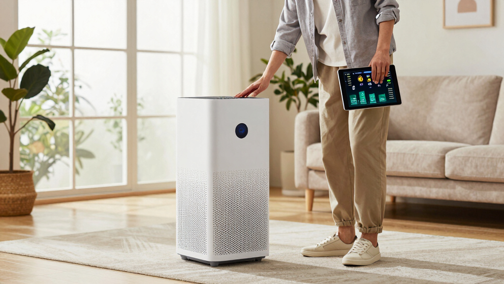 best smart air purifiers for large rooms