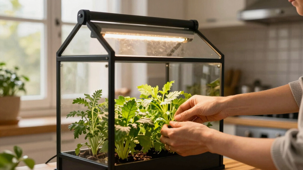 best grow light for kitchen greens