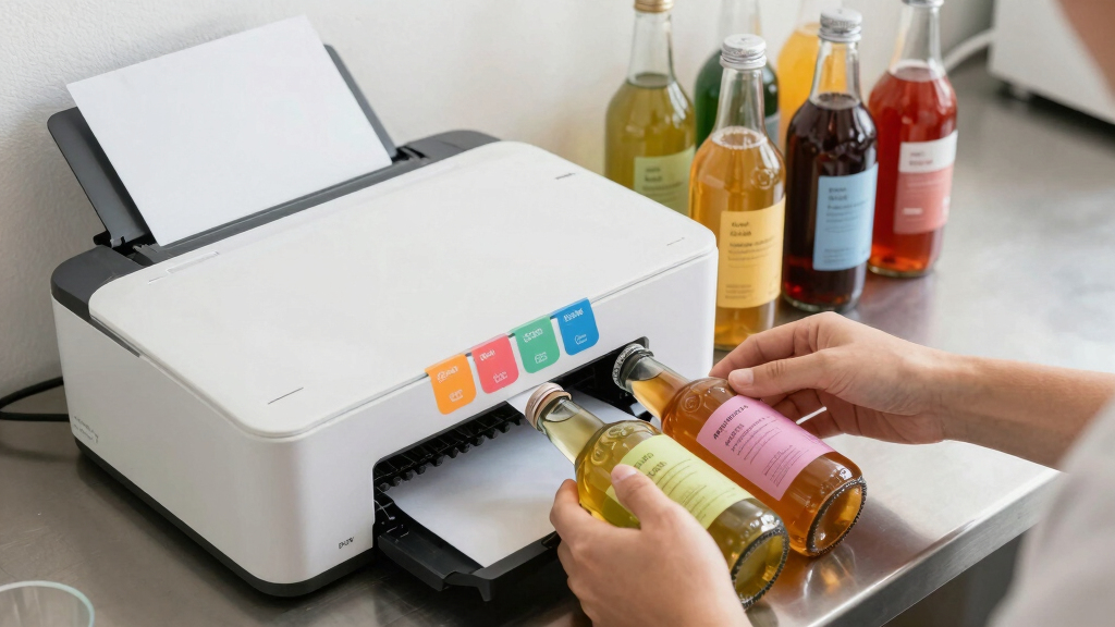 best color label printer for small beverage brand