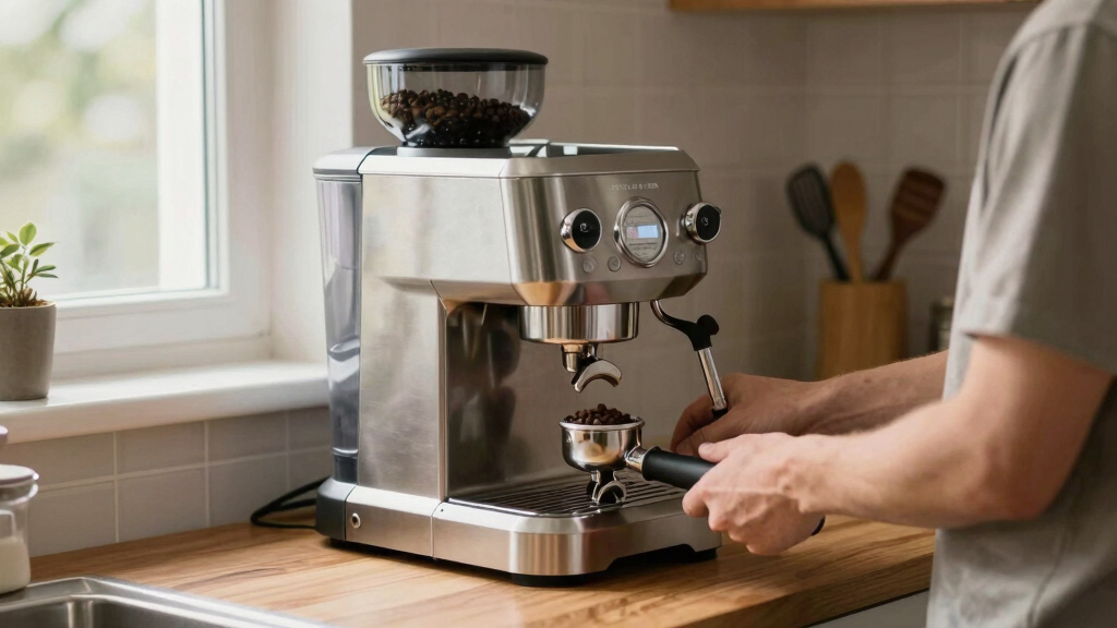 best espresso machine with built in grinder