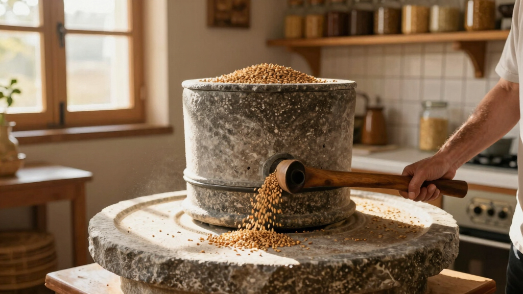 best stone grain mill for wheat