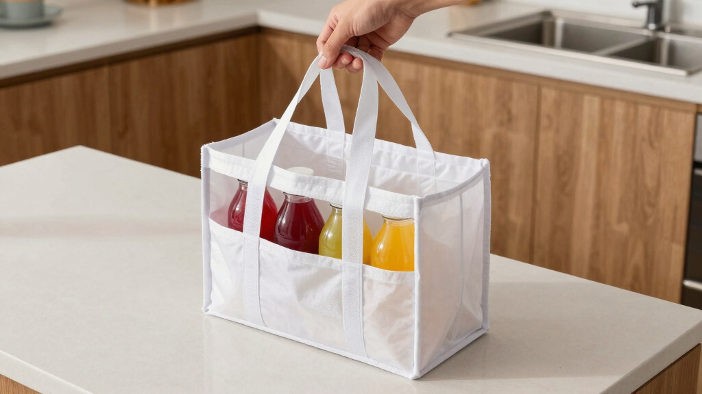 best insulated market tote for juice bottles