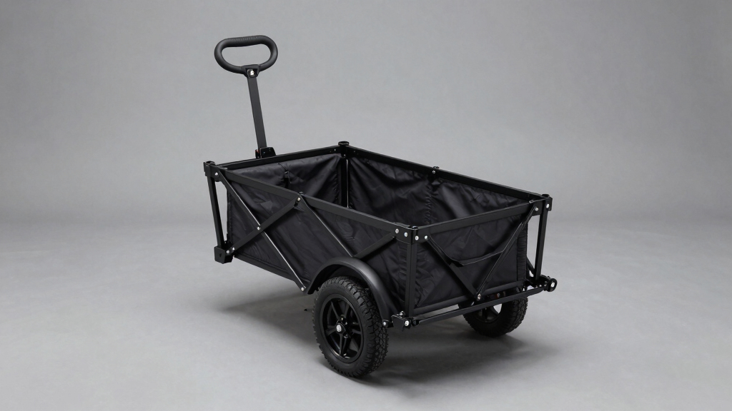 best folding cargo trailer for bikes