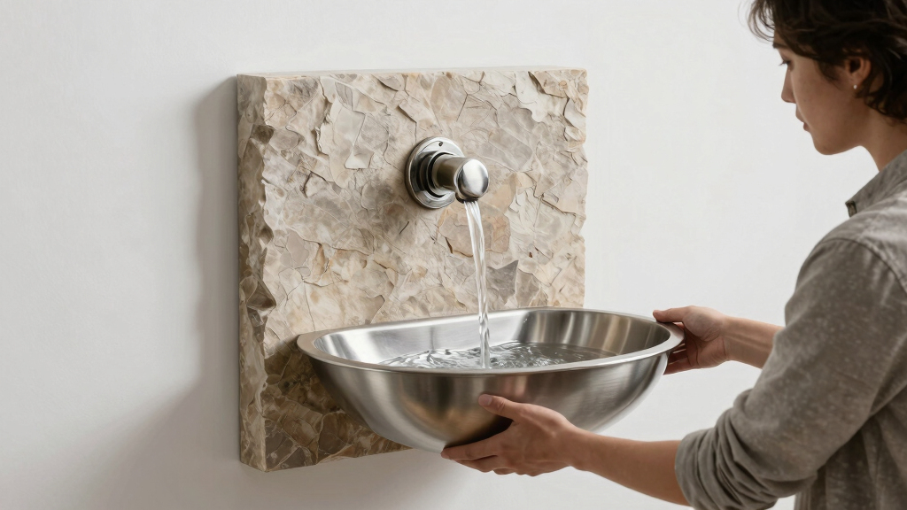 best wall mounted indoor fountain large