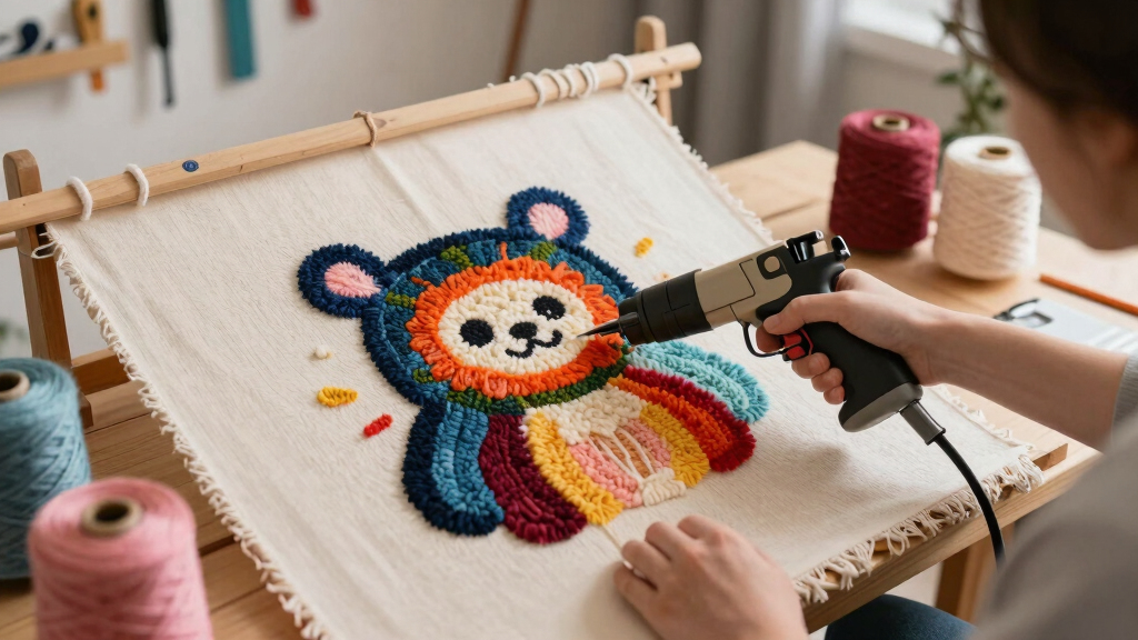 best loop pile tufting gun for wall art