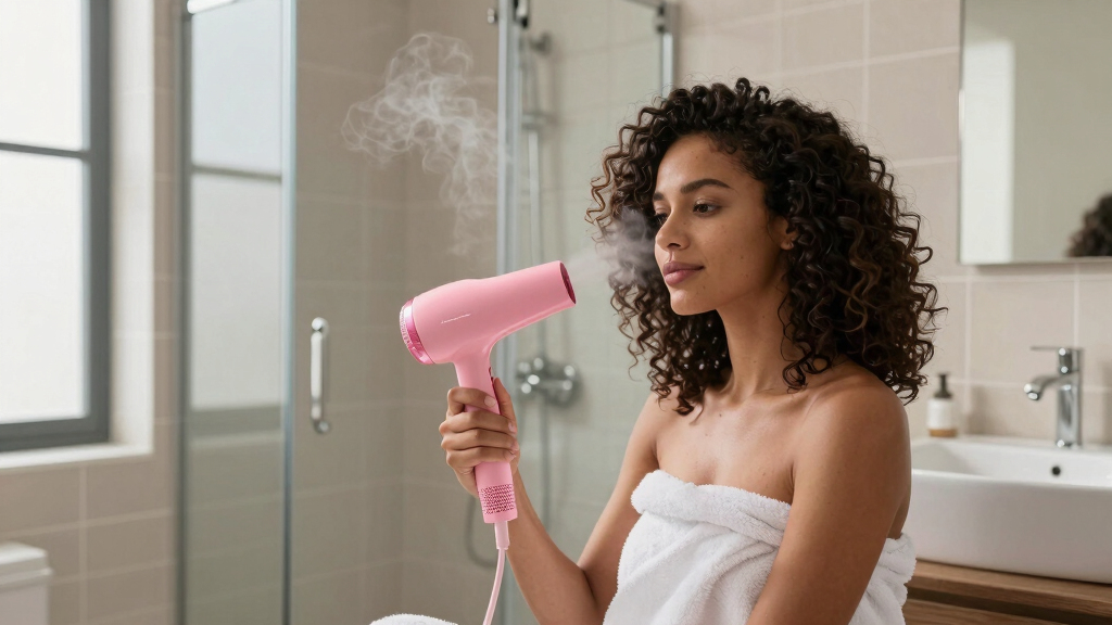 best hair steamer for curl hydration