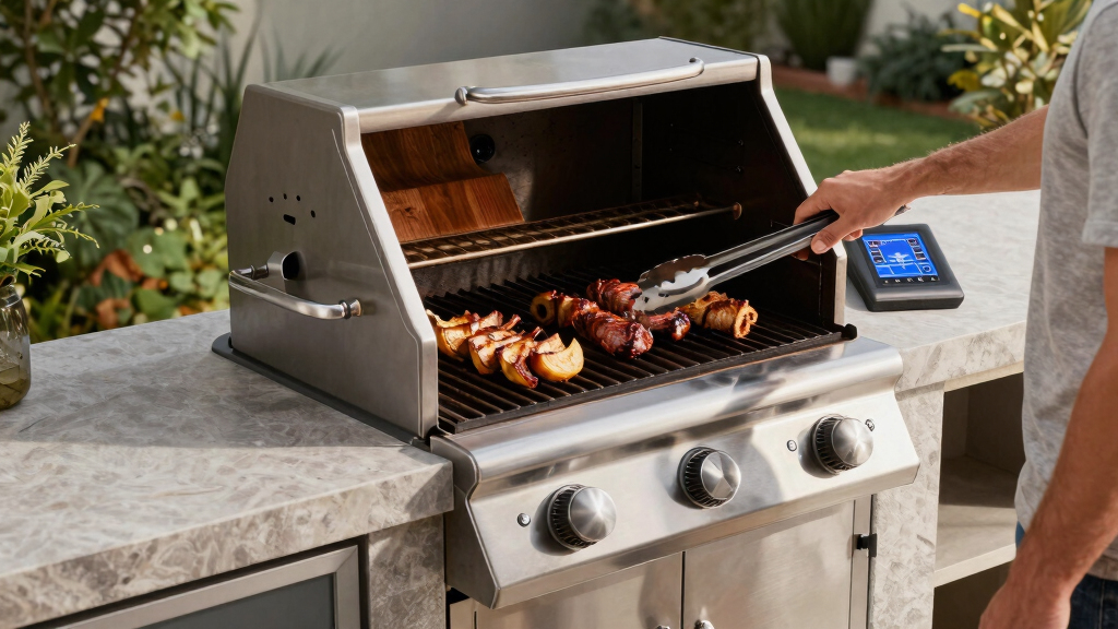 best built in pellet grill premium