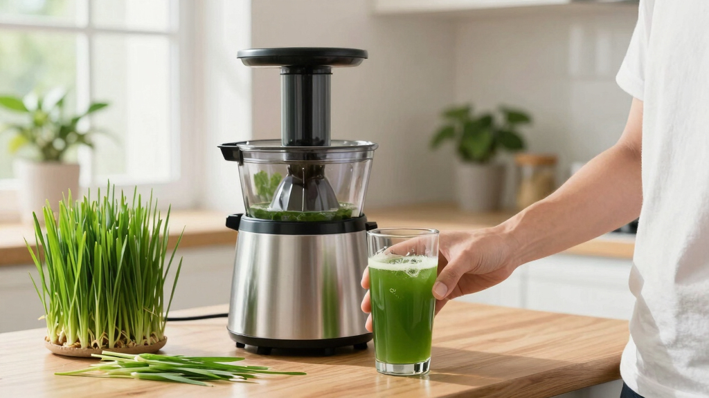 best juicer for wheatgrass shots