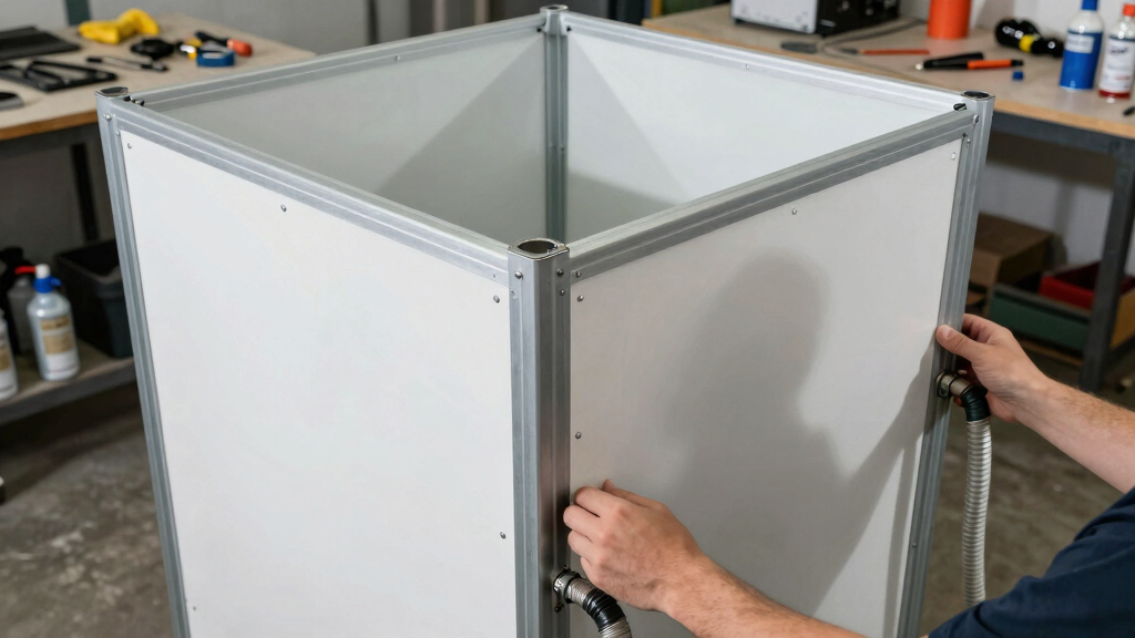 best portable spray booth with ventilation
