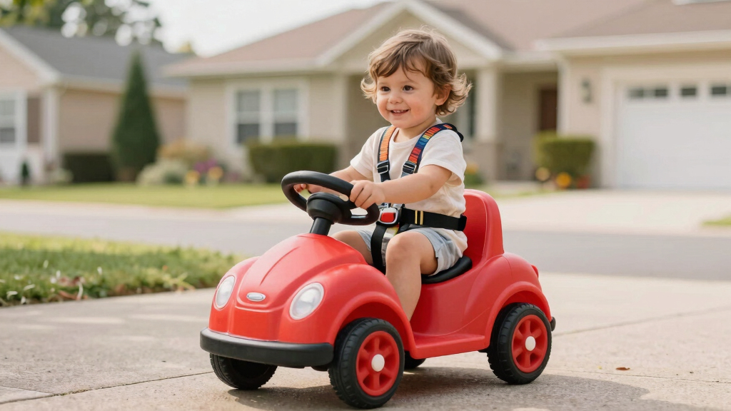best 12v ride on car with safety belt