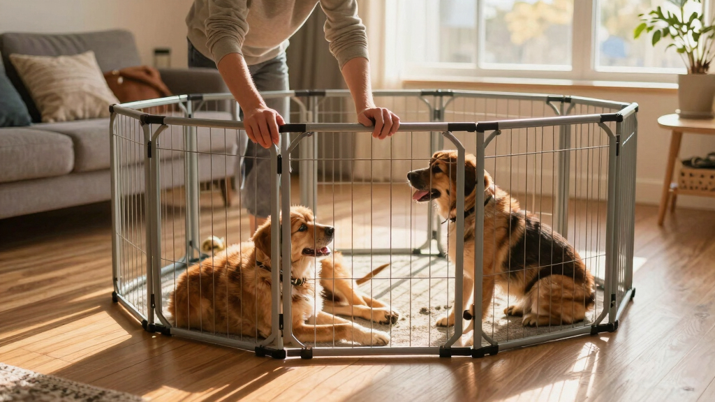 best heavy-duty dog playpen for indoor large dogs