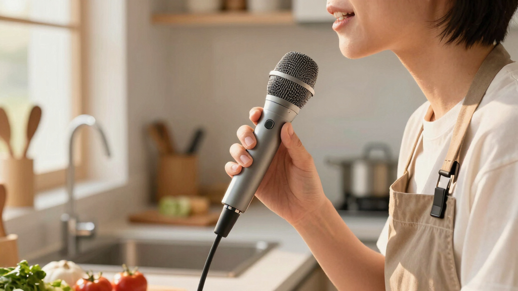 best wireless mic for kitchen video