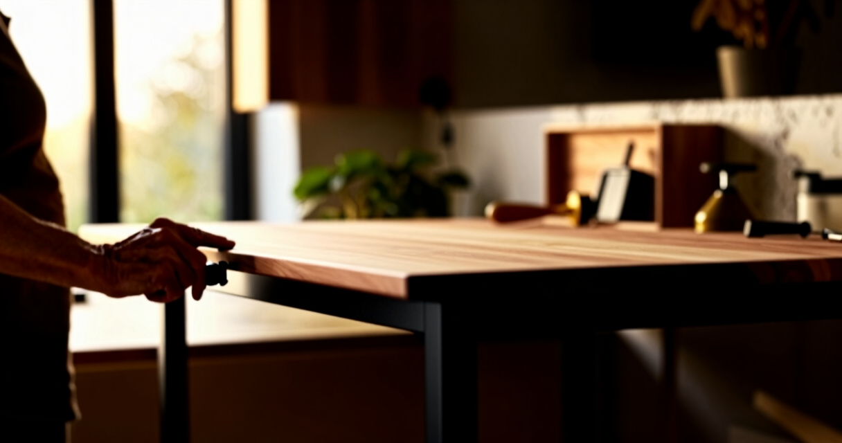 craft table adjustable height