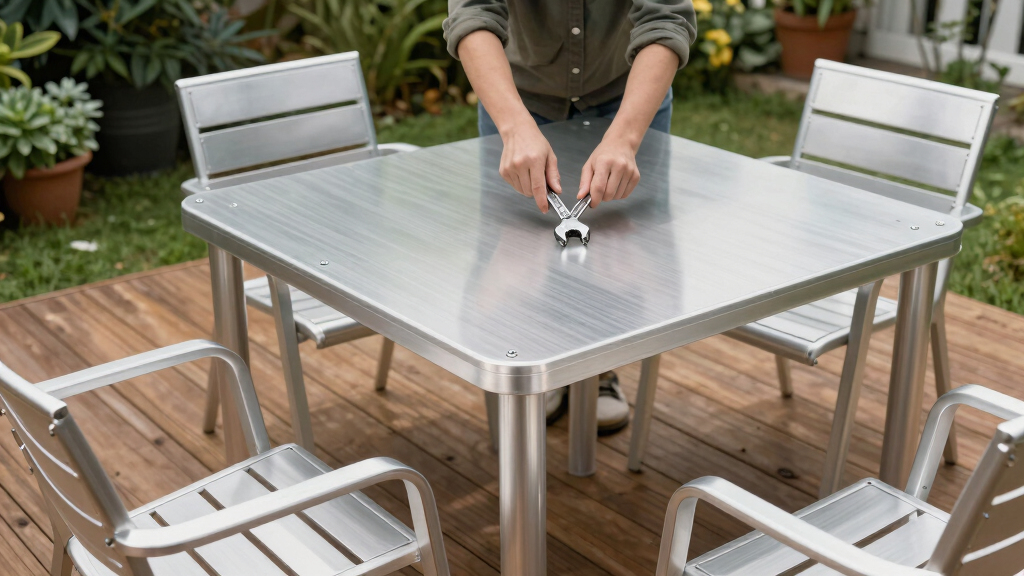 best aluminum patio furniture set