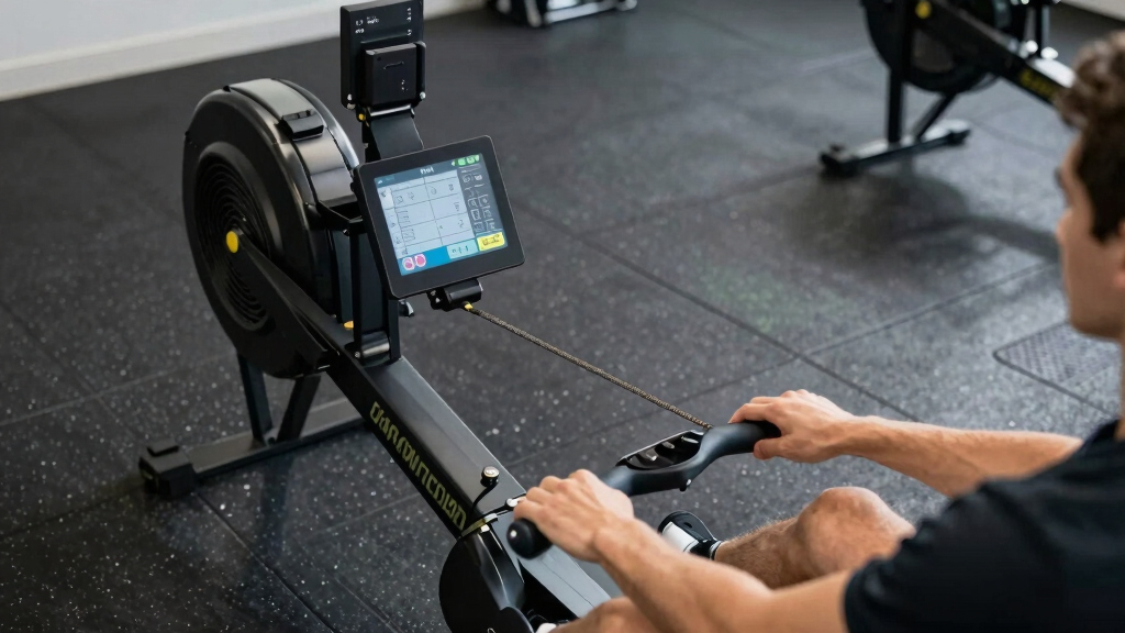 best smart rowing machine with screen