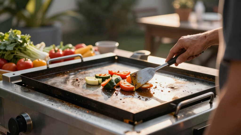 best flat top griddle station outdoor
