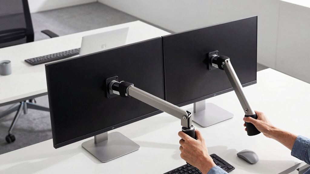 best dual monitor arm heavy duty
