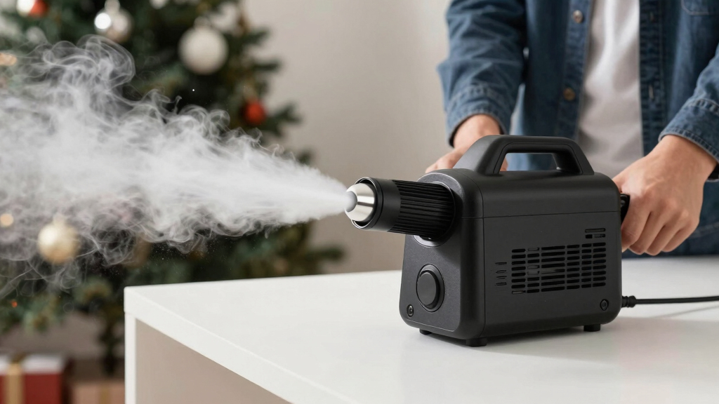 best portable fog machine battery powered