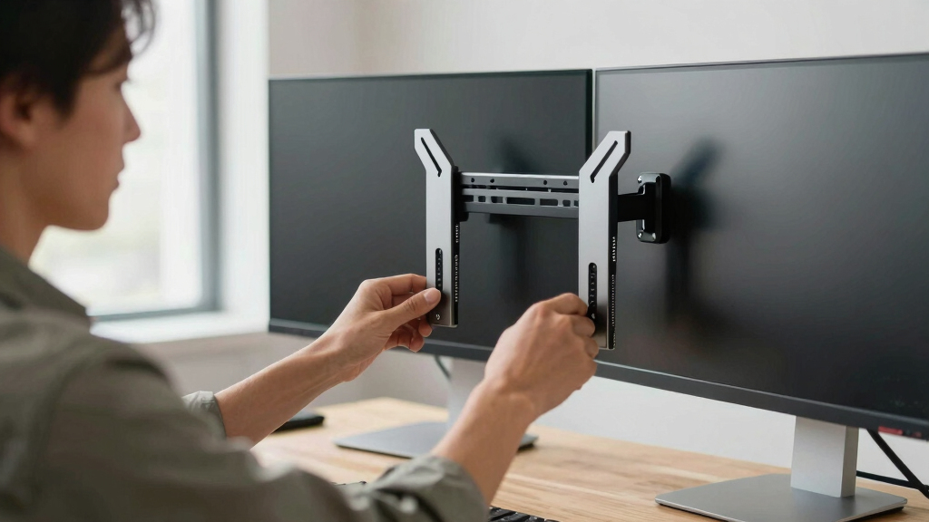 best dual monitor mount gas spring