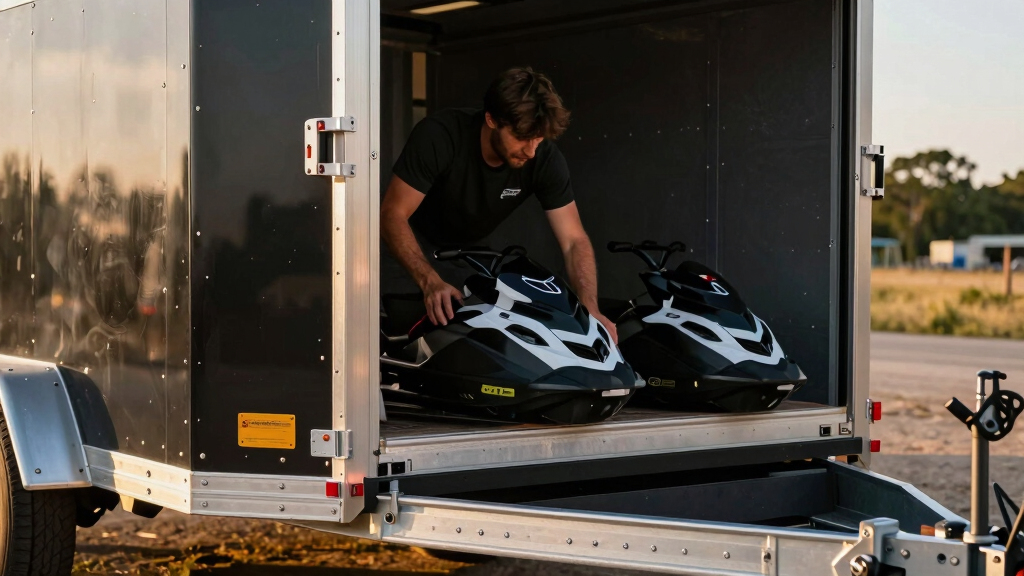 best heavy-duty cargo trailer for powersports gear