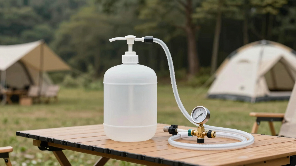 best camping shower system with pump