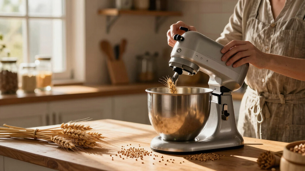 best stand mixer attachment grain mill