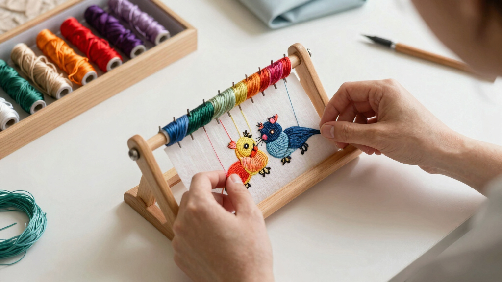best embroidery thread stand