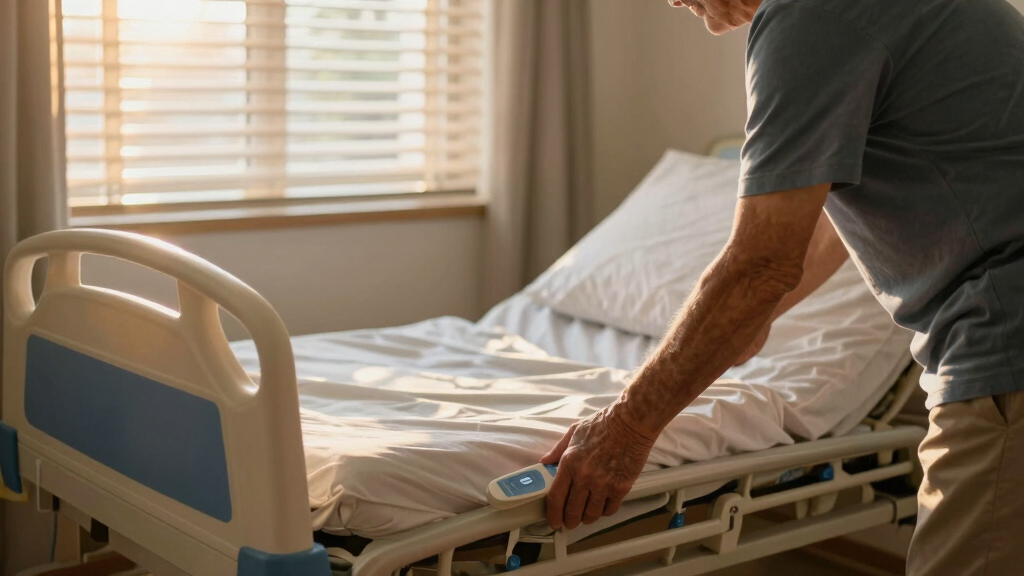 best semi electric hospital beds for seniors at home