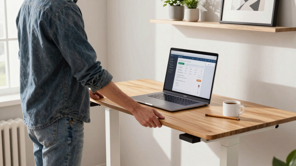 best electric standing desk for home office