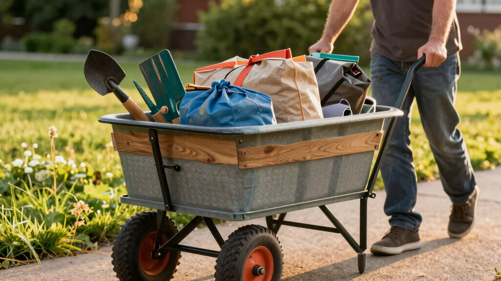 best heavy duty garden wagon