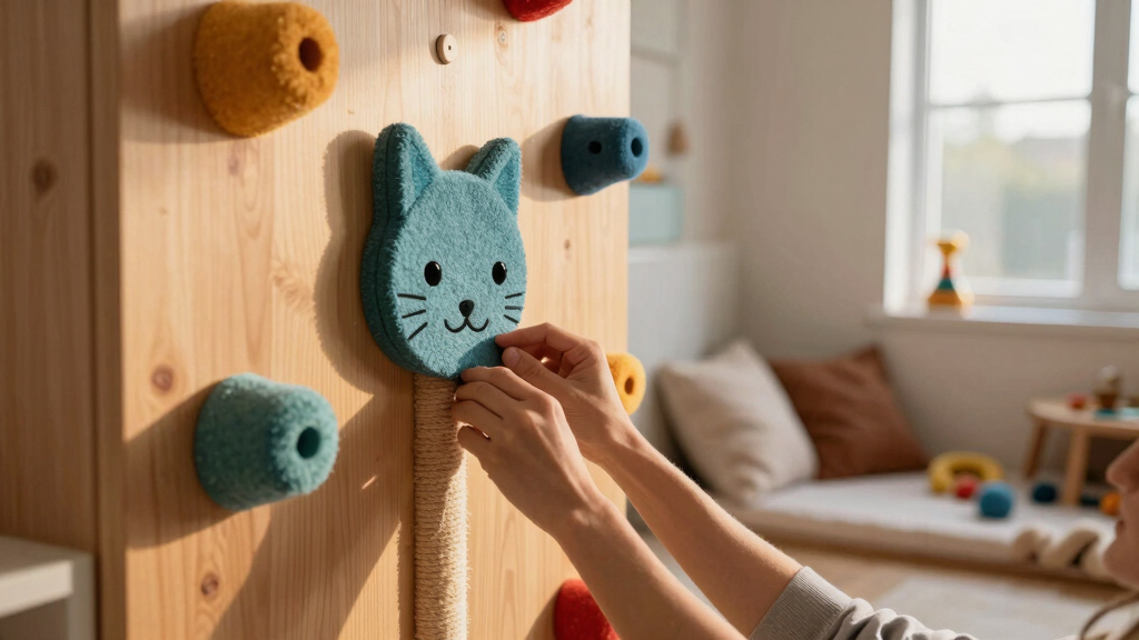 best cat climbing wall kit