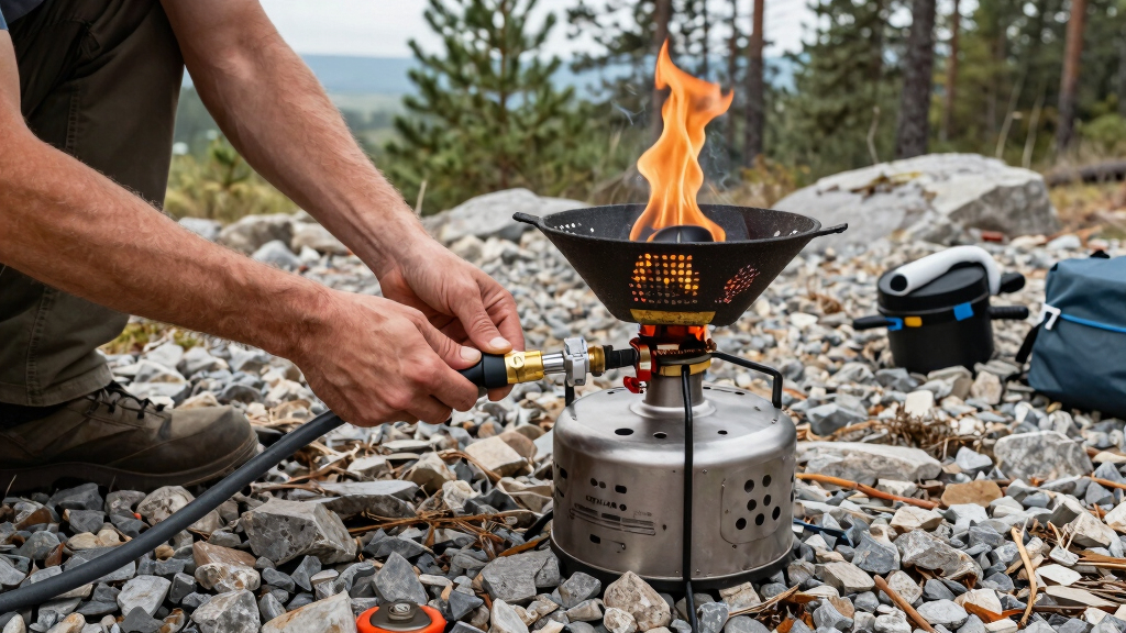 best propane fire pit portable for camping