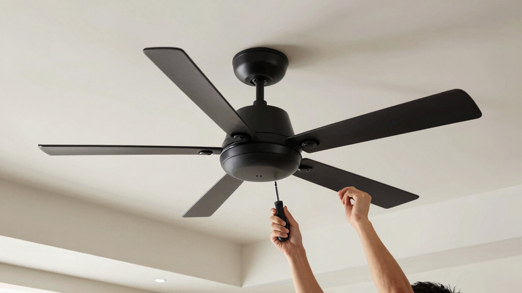 best matte black ceiling fans for modern homes