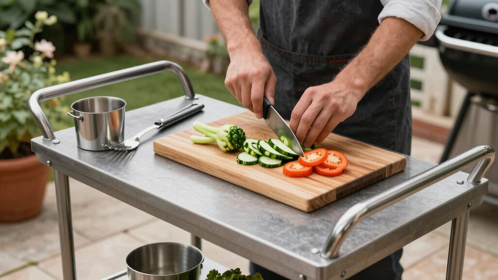 best outdoor kitchen carts
