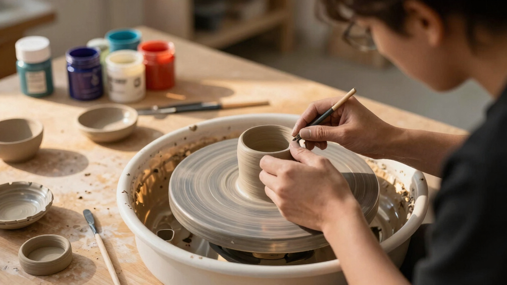 best pottery setup for ornament makers