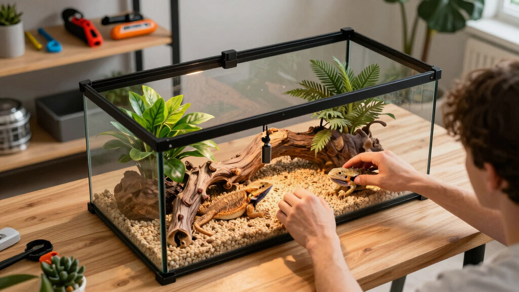 best bearded dragon enclosure 120 gallon
