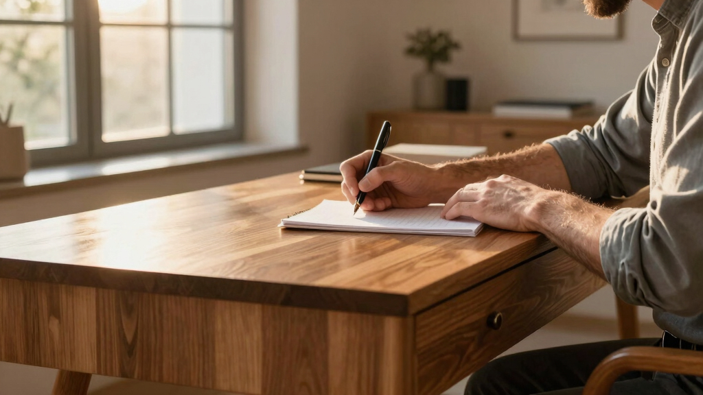best-solid-wood-writing-desks