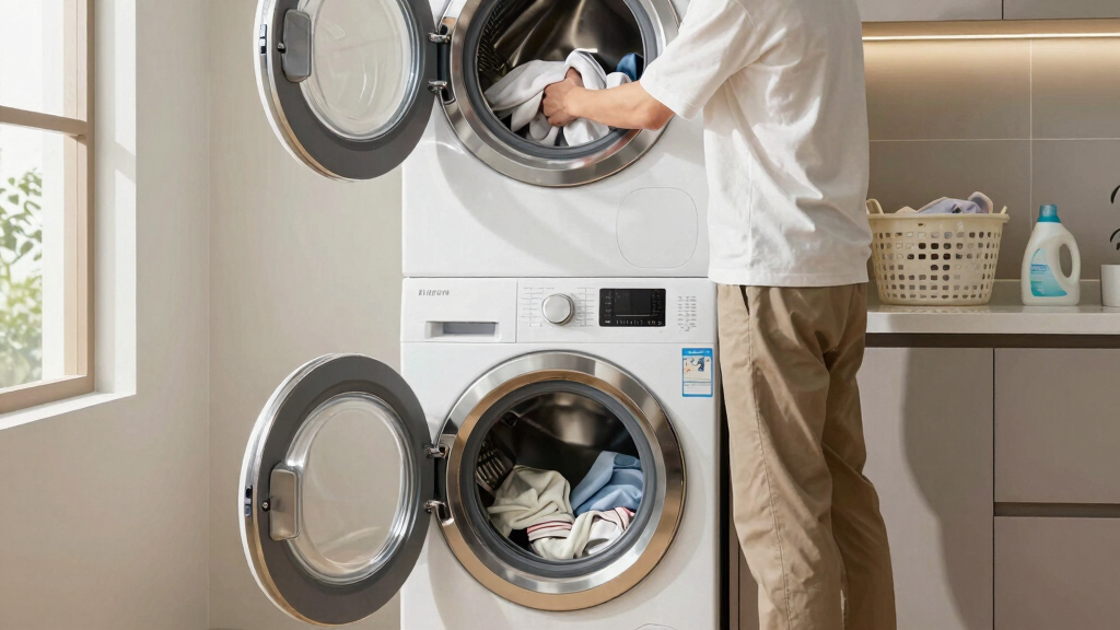 best washer dryer tower stackable set
