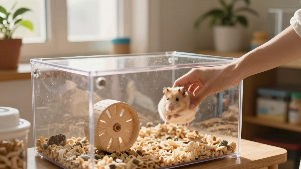 best hamster enclosure acrylic large