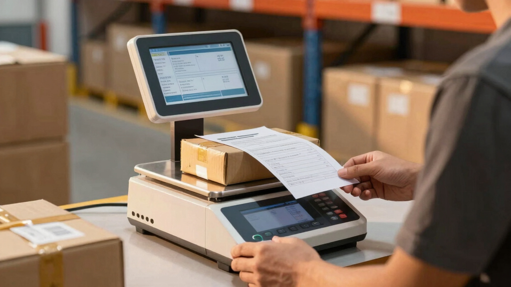 best shipping scale with printer
