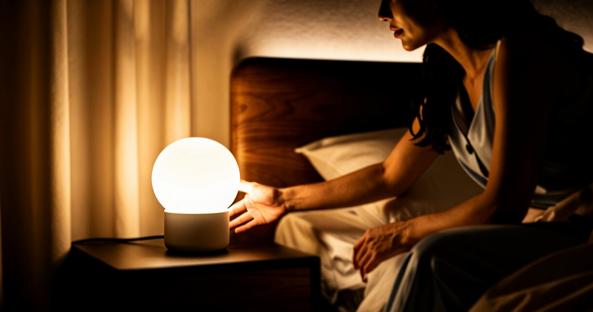 smart lamp bedside