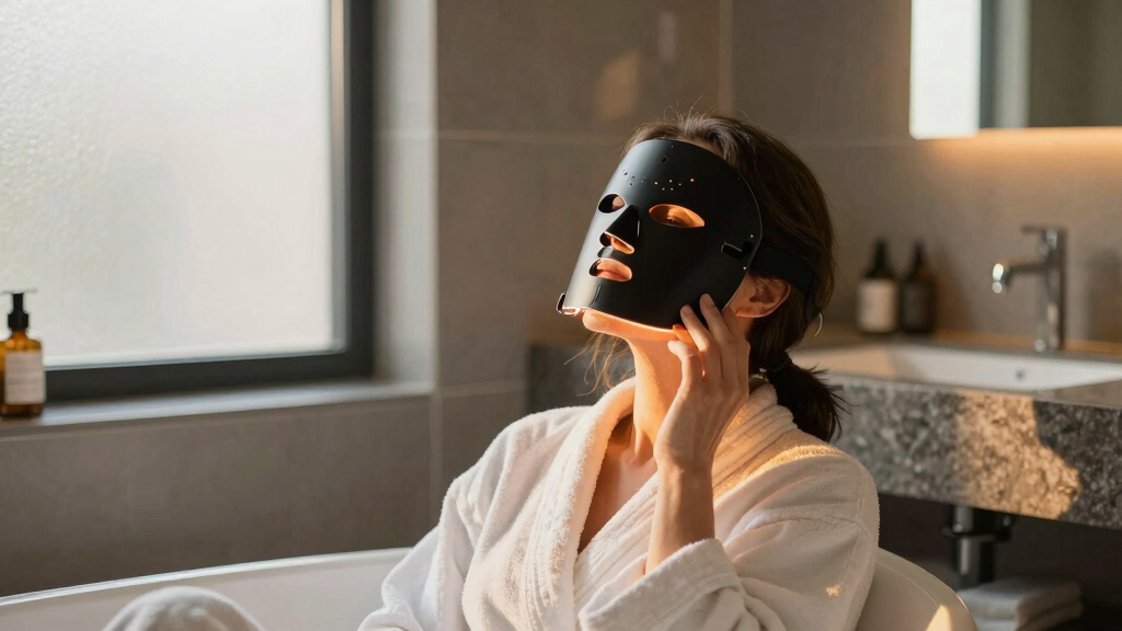 best LED light therapy mask for mature skin