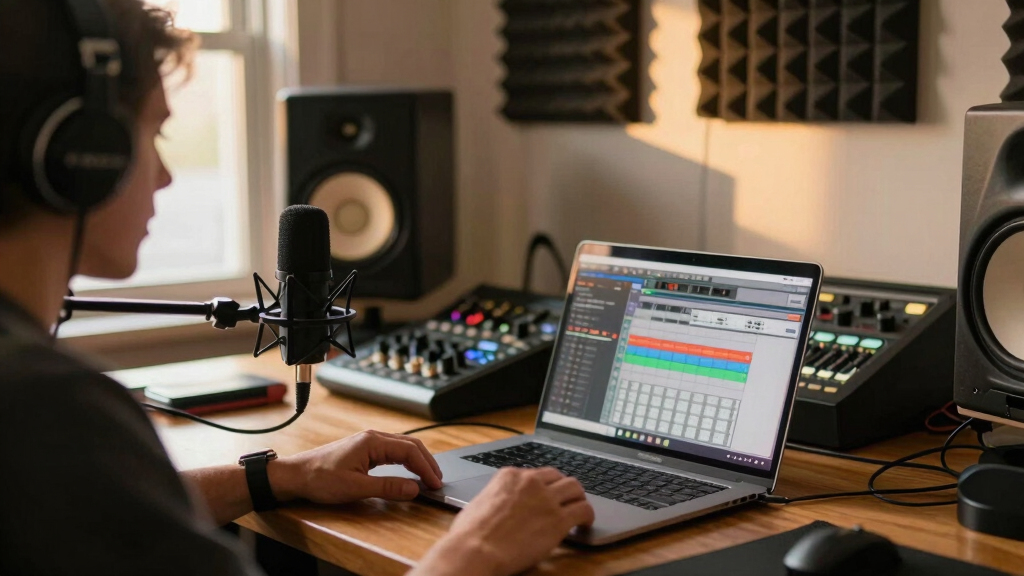 best creator desks for podcast and editing setups