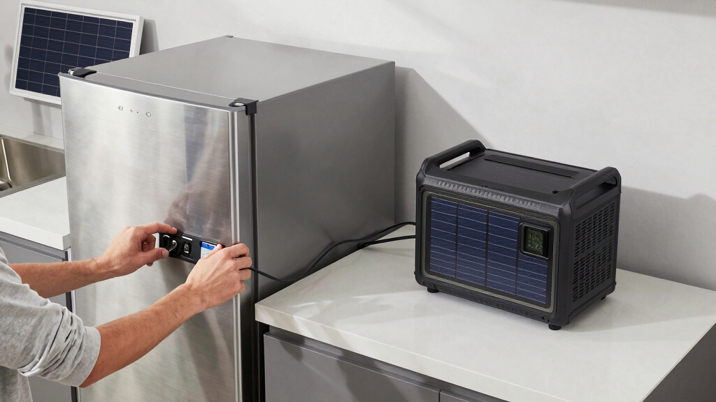 best solar generator for cooler and fridge power