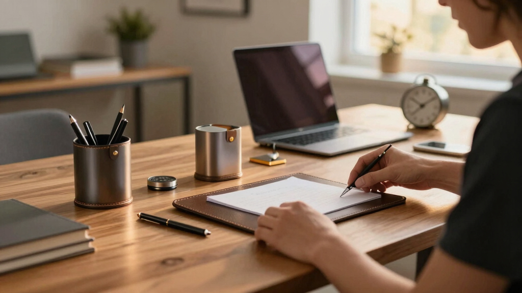 designer desk accessories set