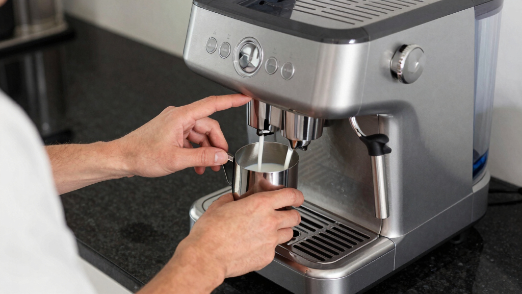 best super automatic espresso machine with carafe milk system