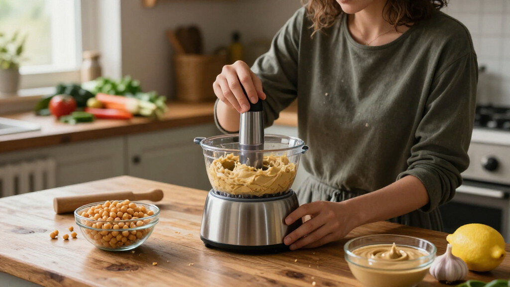 food processor for hummus ultra smooth