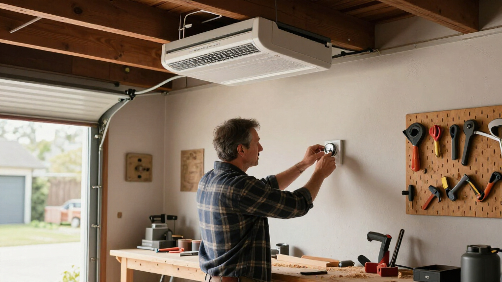 garage heater for low ceiling